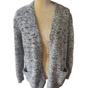 Peyton Primrose Eyelash Open Front Cardigan Size Medium